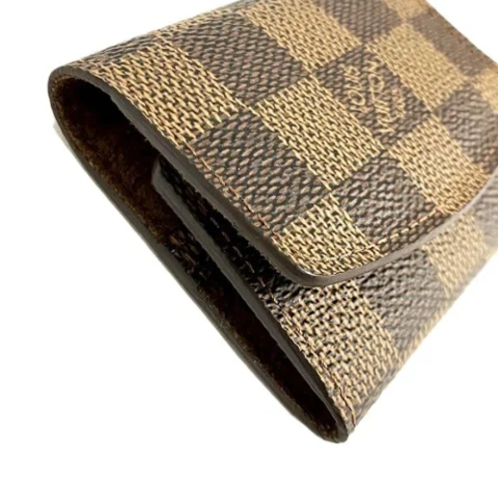 Louis Vuitton Vintage Pre-owned Fabric home-office Brown Dames