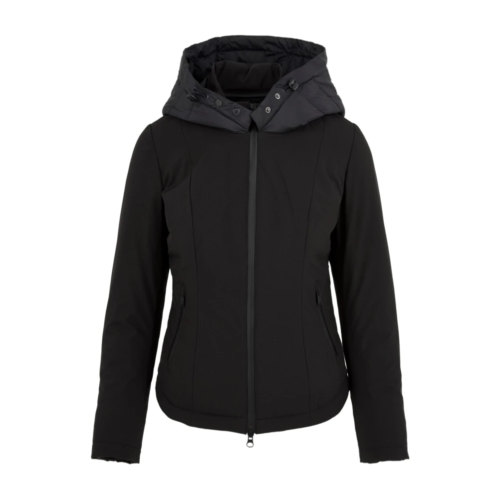BomBoogie Blauwe Graphite Piumino Jas Blue Dames