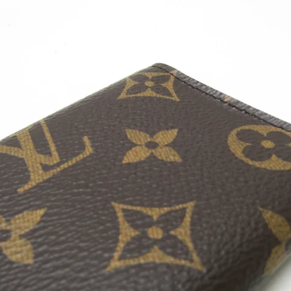 Louis Vuitton Vintage Pre-owned Fabric key-holders Brown Dames