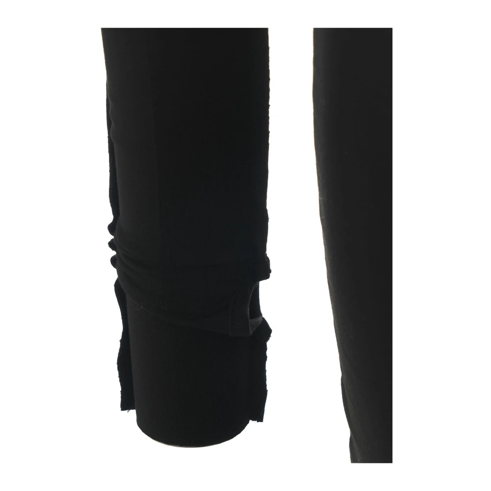 Thom Krom Zwarte Modalmix Jurk Aw24 Black Dames