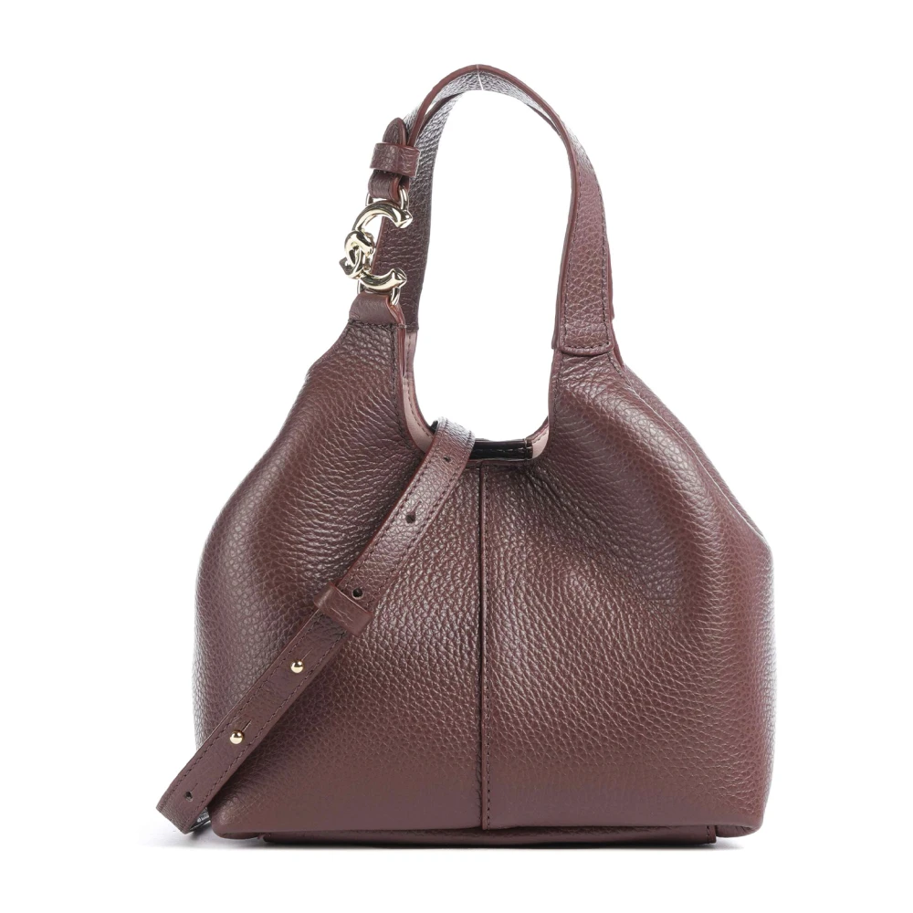 Coccinelle Brown Shopping Bags, Female, One Size, Tote Bag