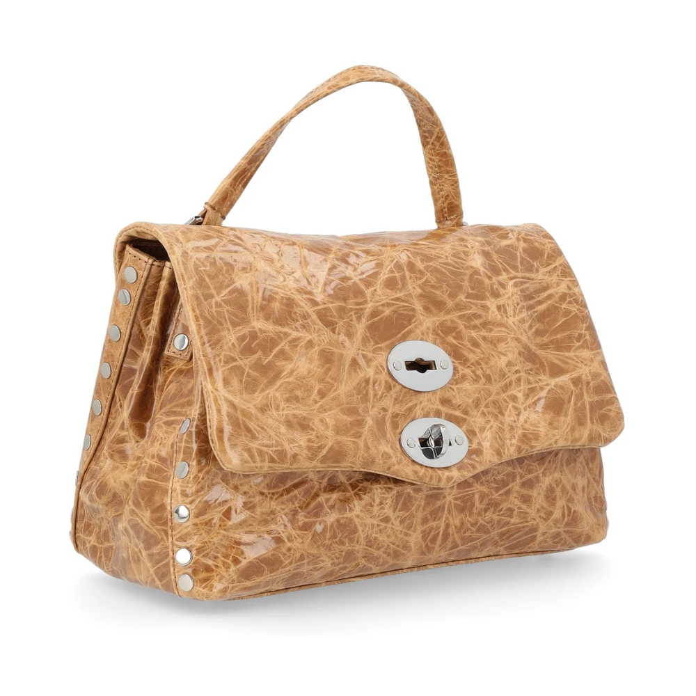 Zanellato Bruine Postina Jagger Schoudertas Brown Dames