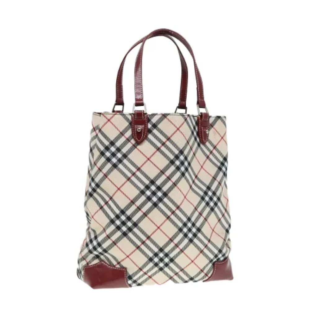 Burberry Vintage Pre-owned Nylon totes Beige Dames