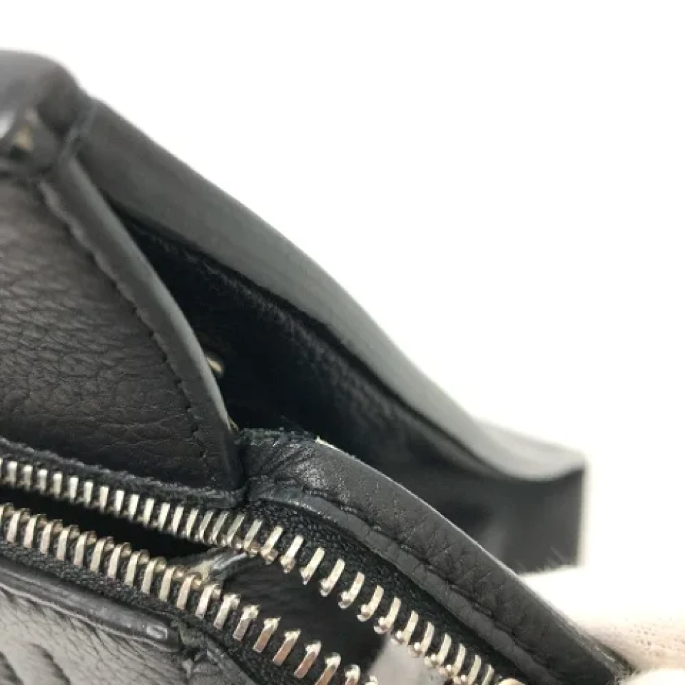 Celine Vintage Pre-owned Leather shoulder-bags Black Dames
