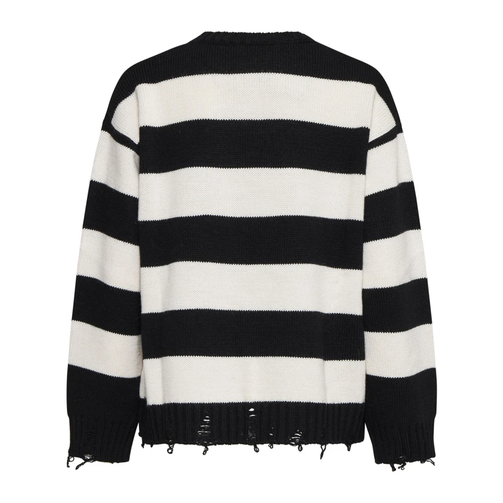 Kaos Crème Sweaters voor een Stijlvolle Look Black Dames