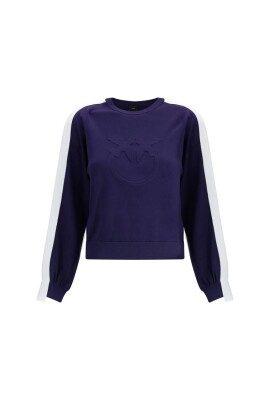 sporty-crew-neck-sweater-with-ribbed-hems