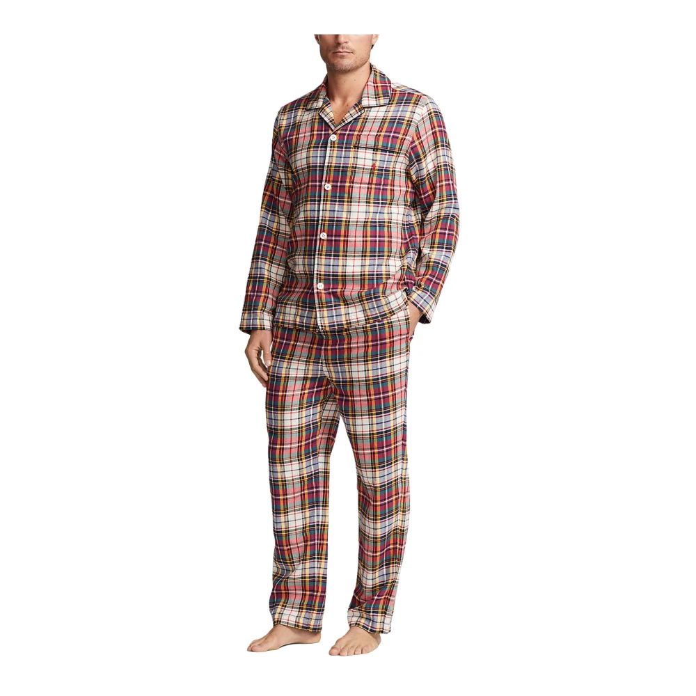 Polo Ralph Lauren Pyjama Set met Lange Mouwen Multicolor Heren