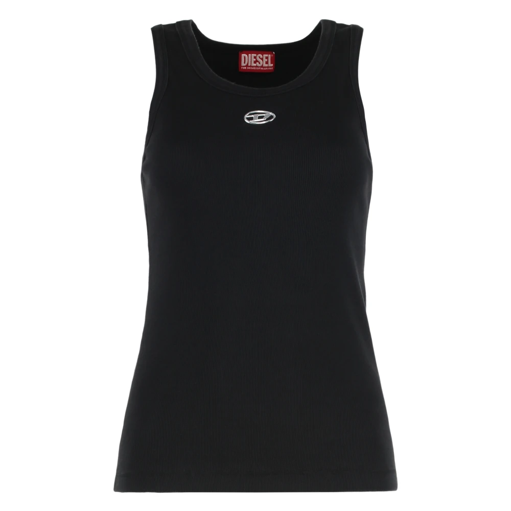 Diesel Donna Nero Top, S, New,