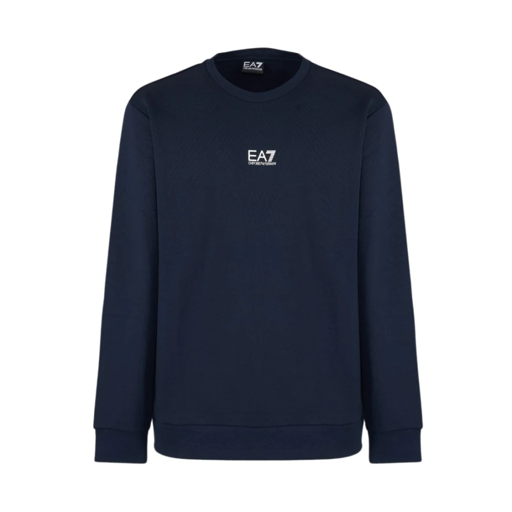Emporio Armani Ea7 Herr Blå Sweatshirts & Hoodies S, Sweatshirt