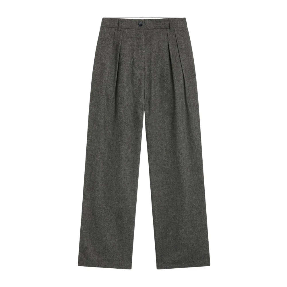 The New Society Donna Grigio Pantaloni, Xs, New,