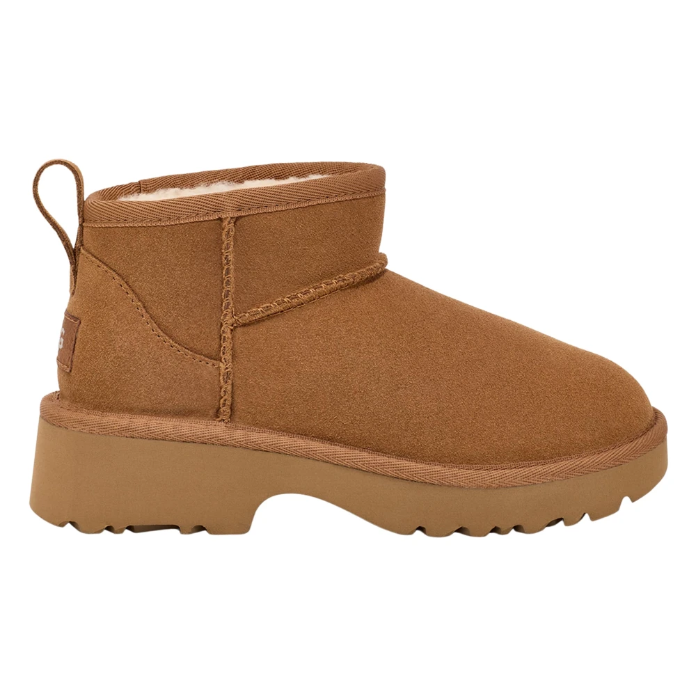 Ugg Brown Classic Ultra Mini Boots For Girls - Female - Kids Boots - 31 Eu - Kids