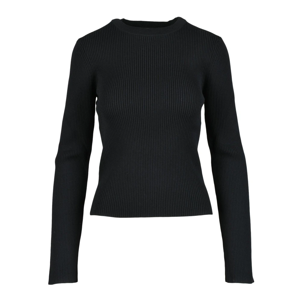 Róhe Nylon Mesh Top Black Dames