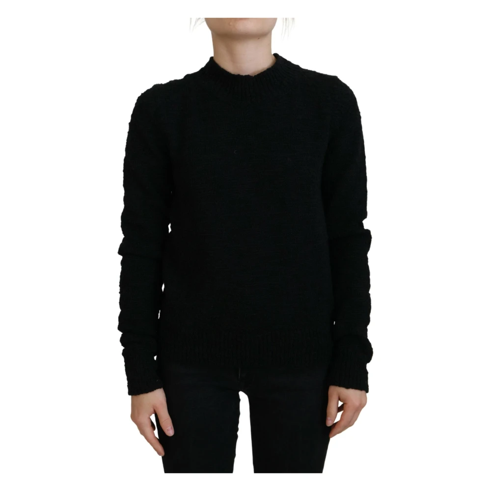 Dolce & Gabbana Luxe Wollen Trui Black Dames