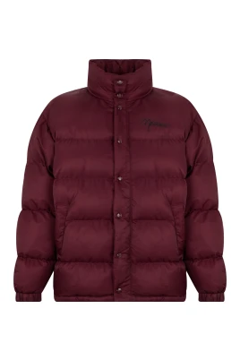 Dunjacka med broderad logotyp