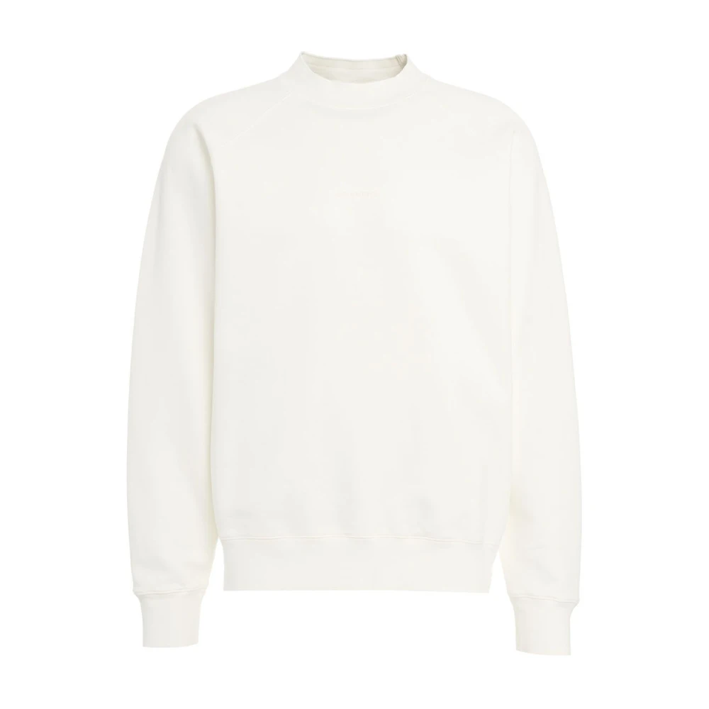 C.P. Company Witte Geborduurde Sweater Aw24 White Heren
