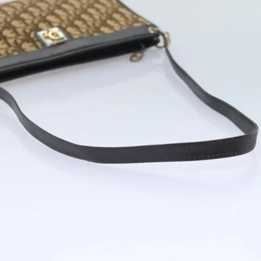 Dior Vintage Pre-owned Canvas dior-bags Brown Dames