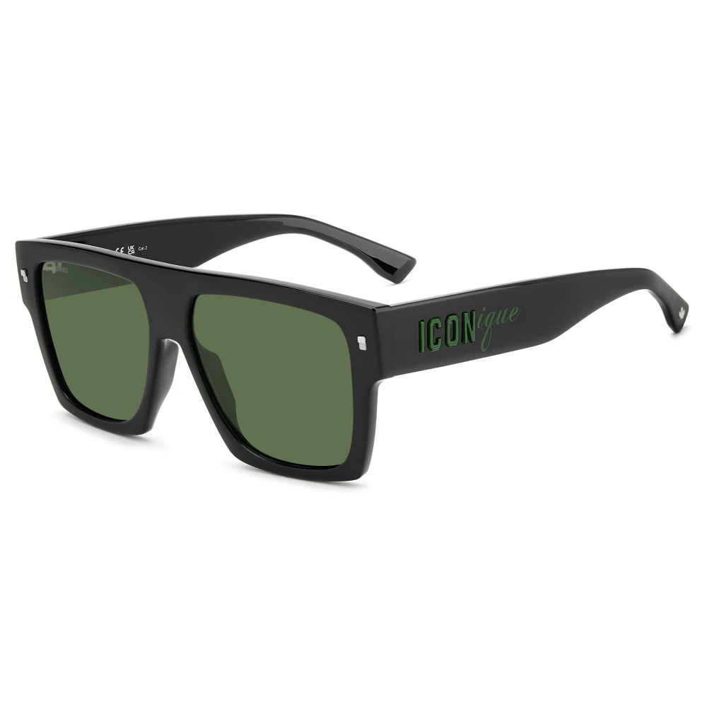 Dsquared2 Men's Black Icon 0030/S Sunglasses - Sunglasses - 58 Mm - Accessories