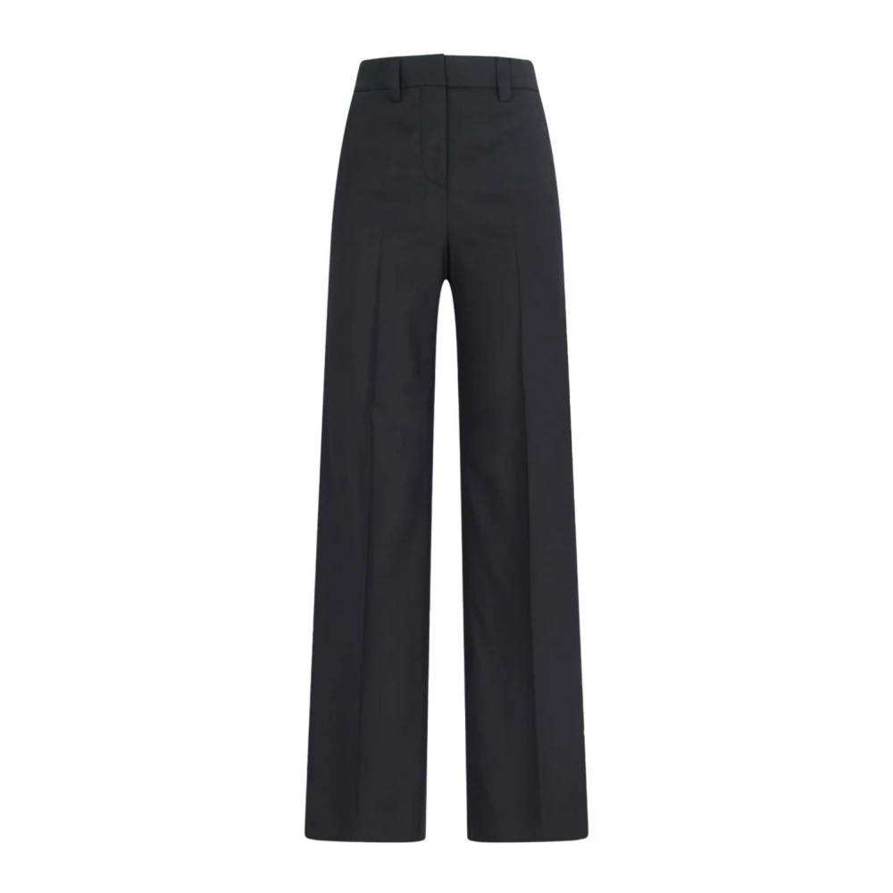 Incotex Voorste Sluiting Zijgleufzakken Achterzakken Black Dames