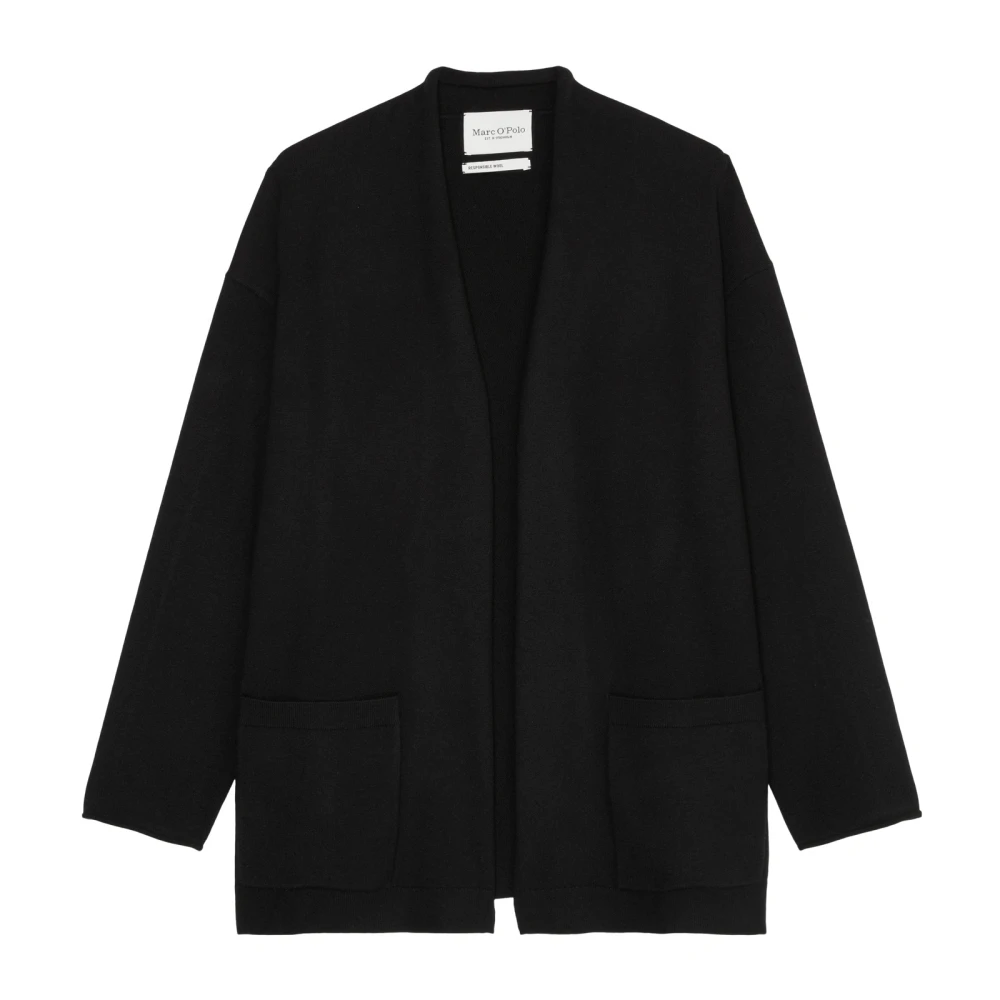 Marc O'Polo Cardigan losvallend Black Dames