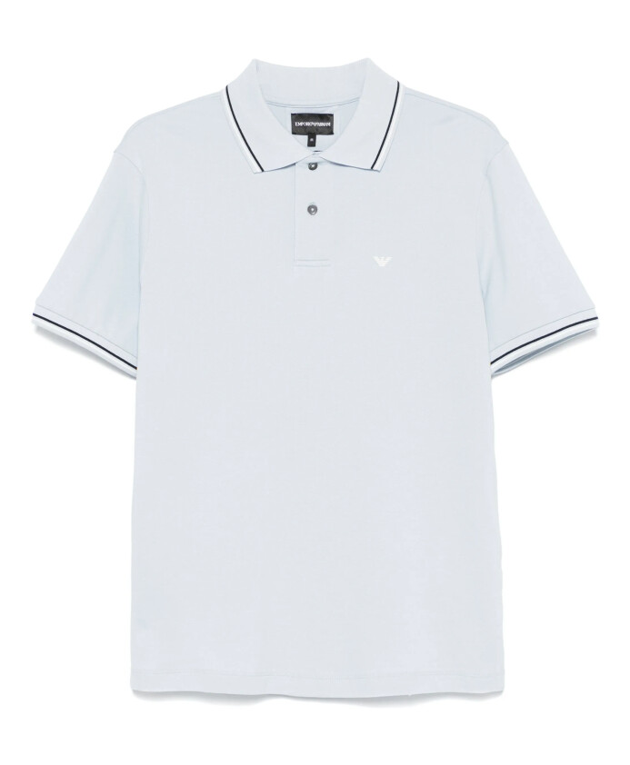 polo-en-coton-brode-avec-boutons