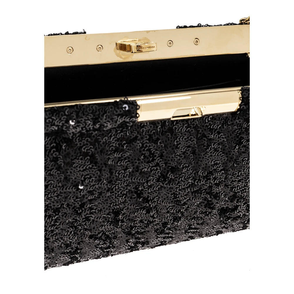 Dolce & Gabbana Schoudertas Marlene Medium Black Dames