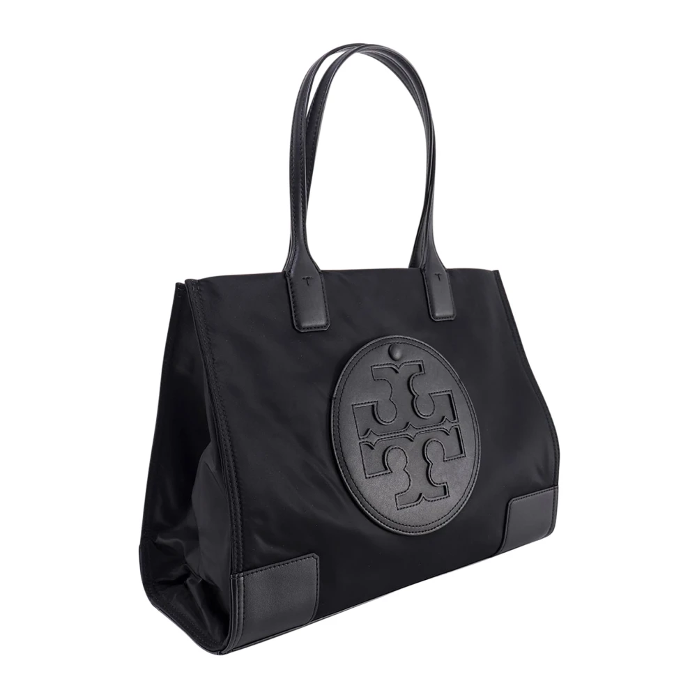 TORY BURCH Nylon Schoudertas met Logo Black Dames