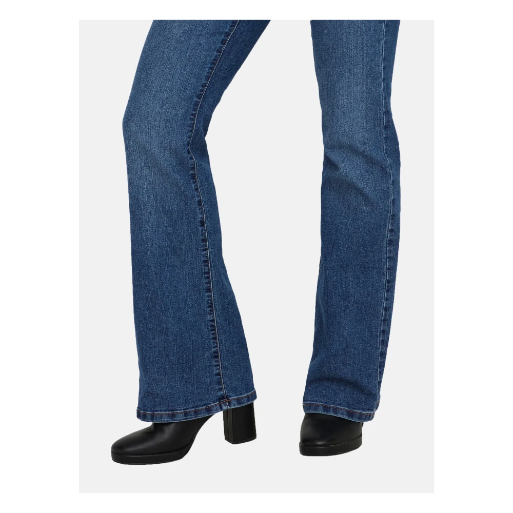 Jacqueline de Yong Slim Fit Jeans Blue Dames