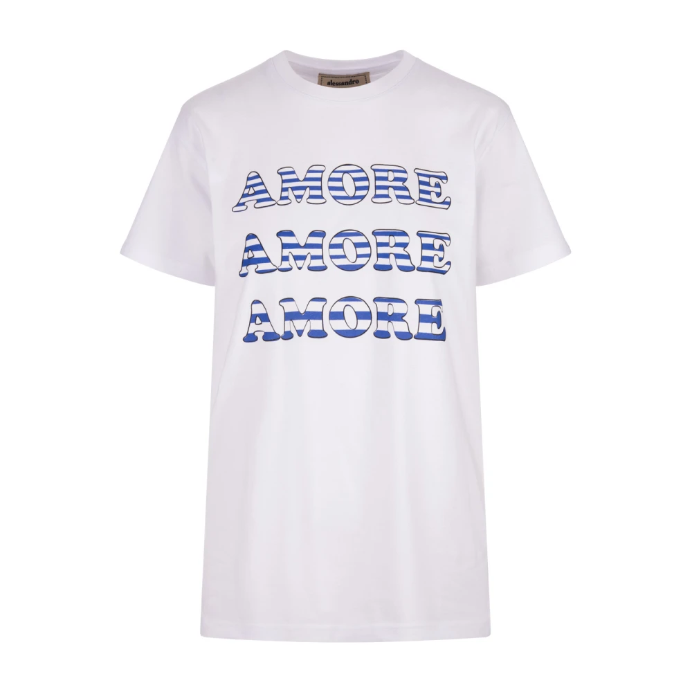 Alessandro Enriquez T-Shirts White Dames