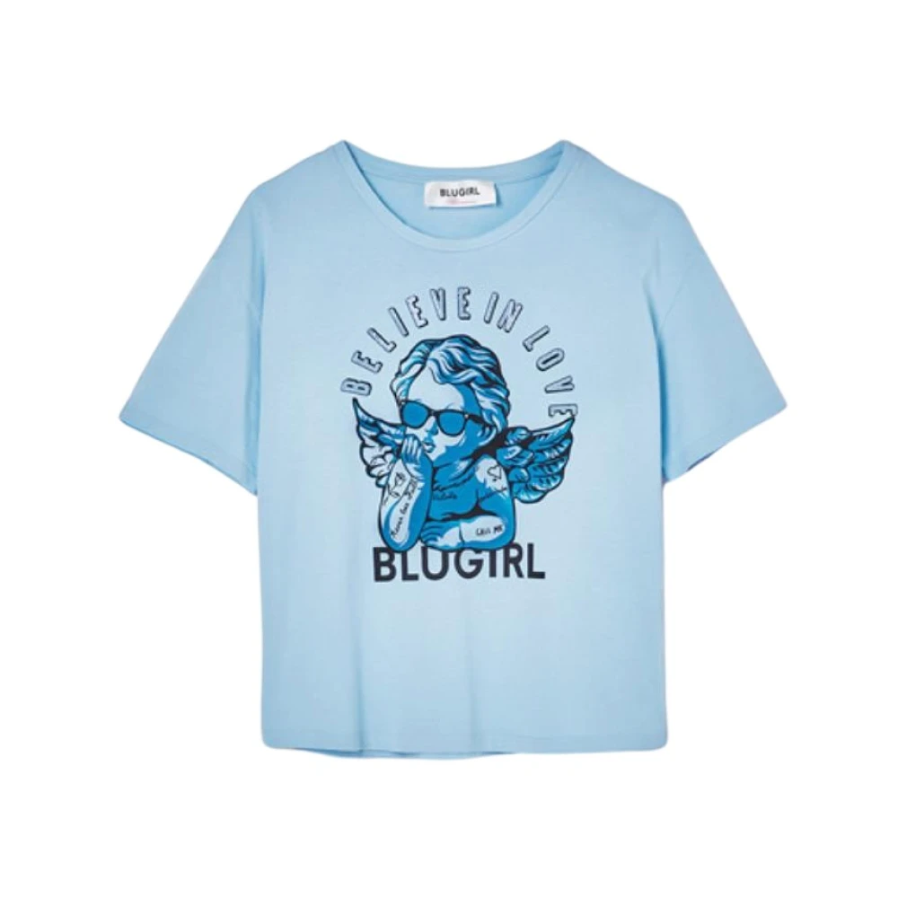 Blugirl Casual T-Shirt Blue Dames