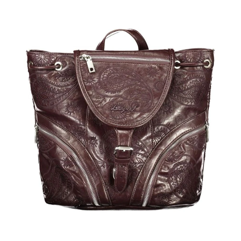Desigual leisure backpack Siroco Tula Mini Backpack Bordeaux - Image 6