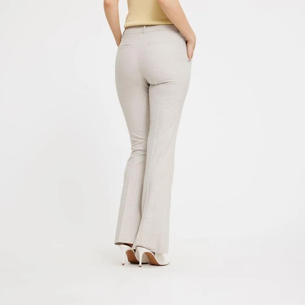 Fiveunits Sand Melange Stijlvolle Broek Gray Dames