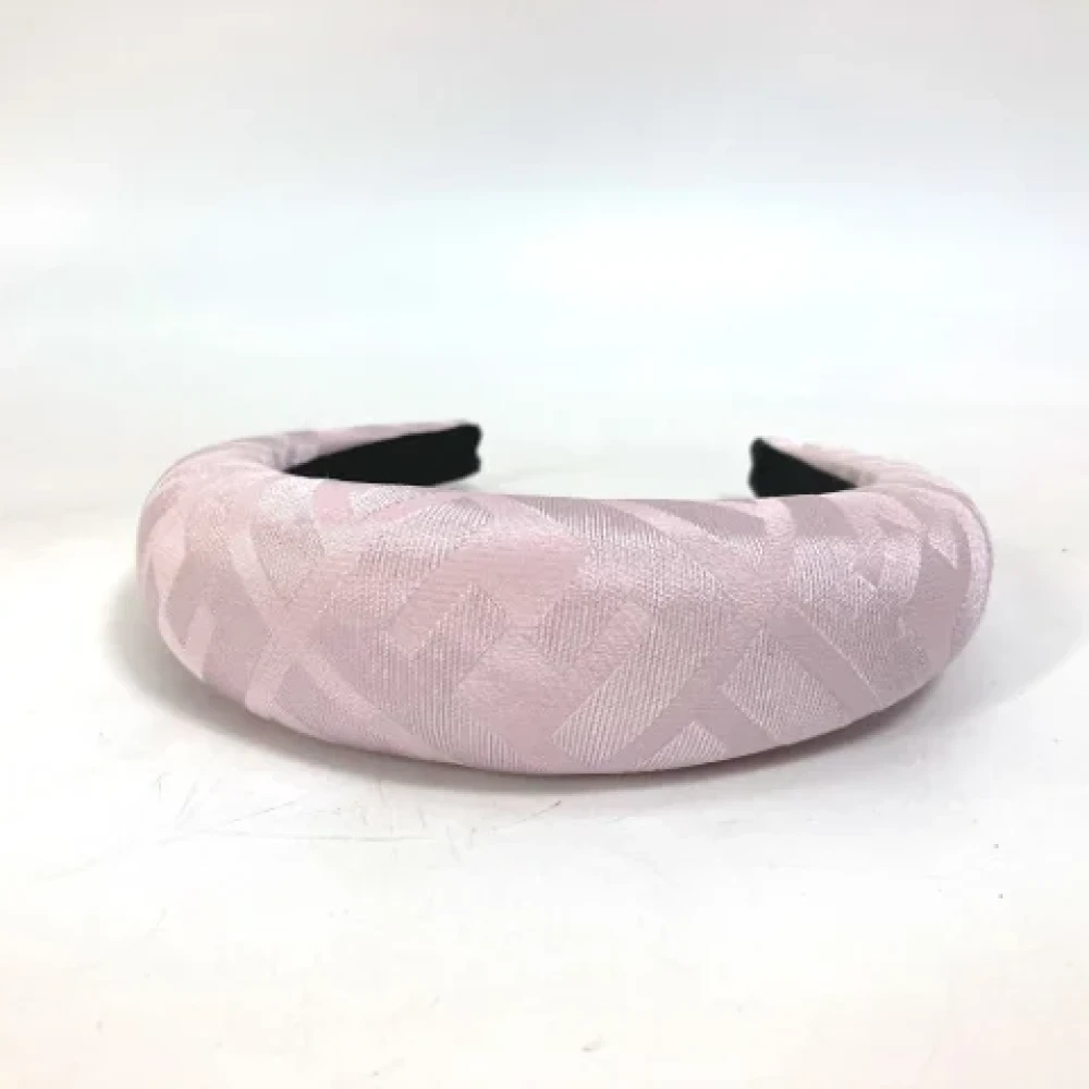 Fendi Vintage Pre-owned Fabric hair-accessories Pink Dames