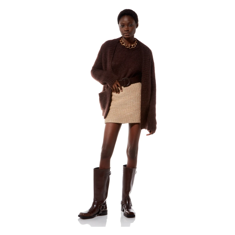 MVP wardrobe Baima Cardigan Brown Dames