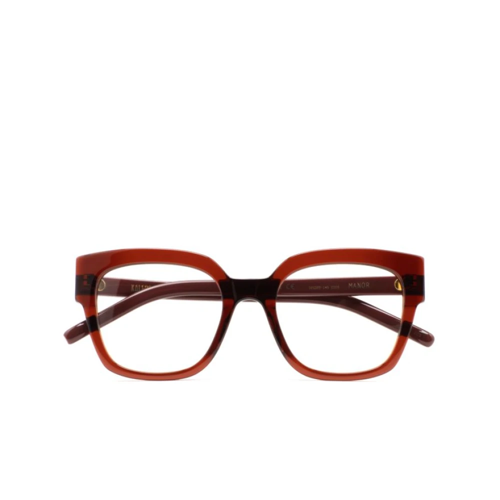 Kaleos Unisex Brown Glasses, 52 Mm, Manor 005 Optical Frame