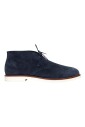 chaussures-a-lacets-en-daim-bleu