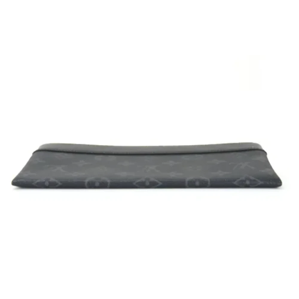 Louis Vuitton Vintage Pre-owned Canvas clutches Black Dames