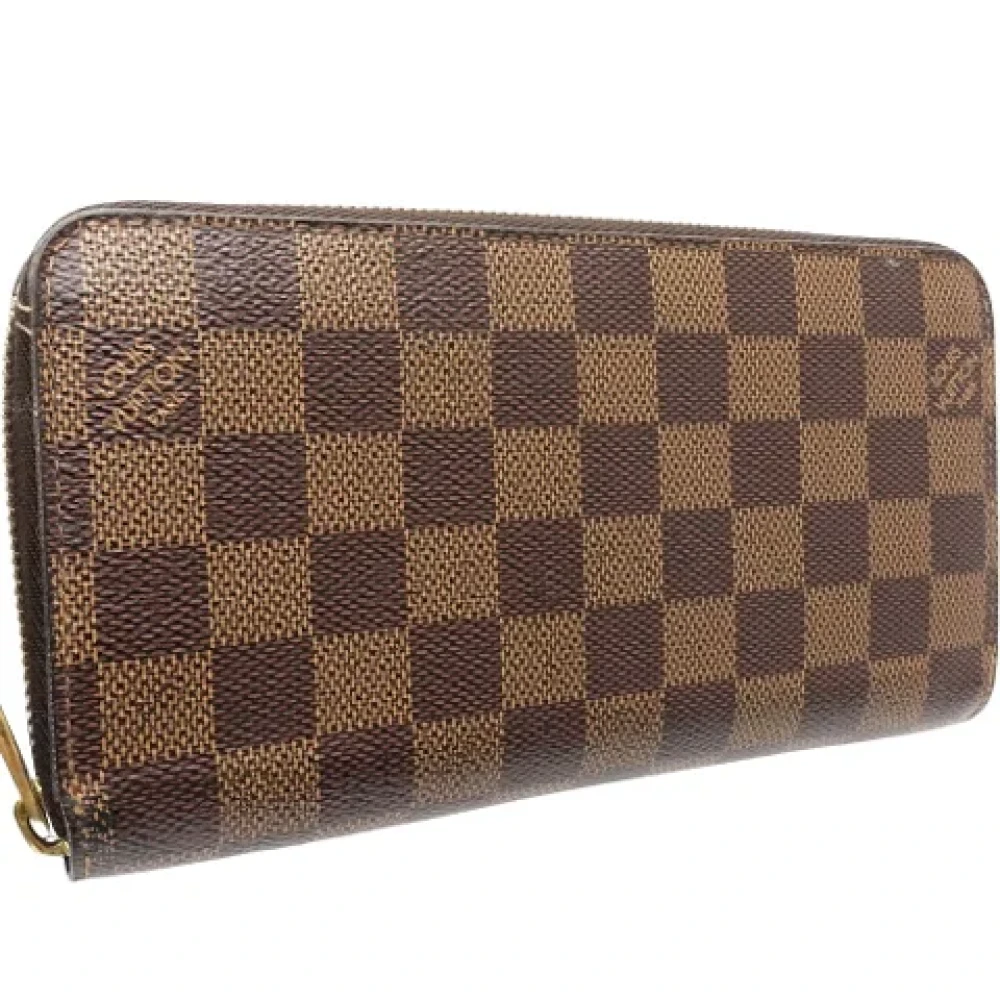 Louis Vuitton Vintage Pre-owned Canvas wallets Brown Dames