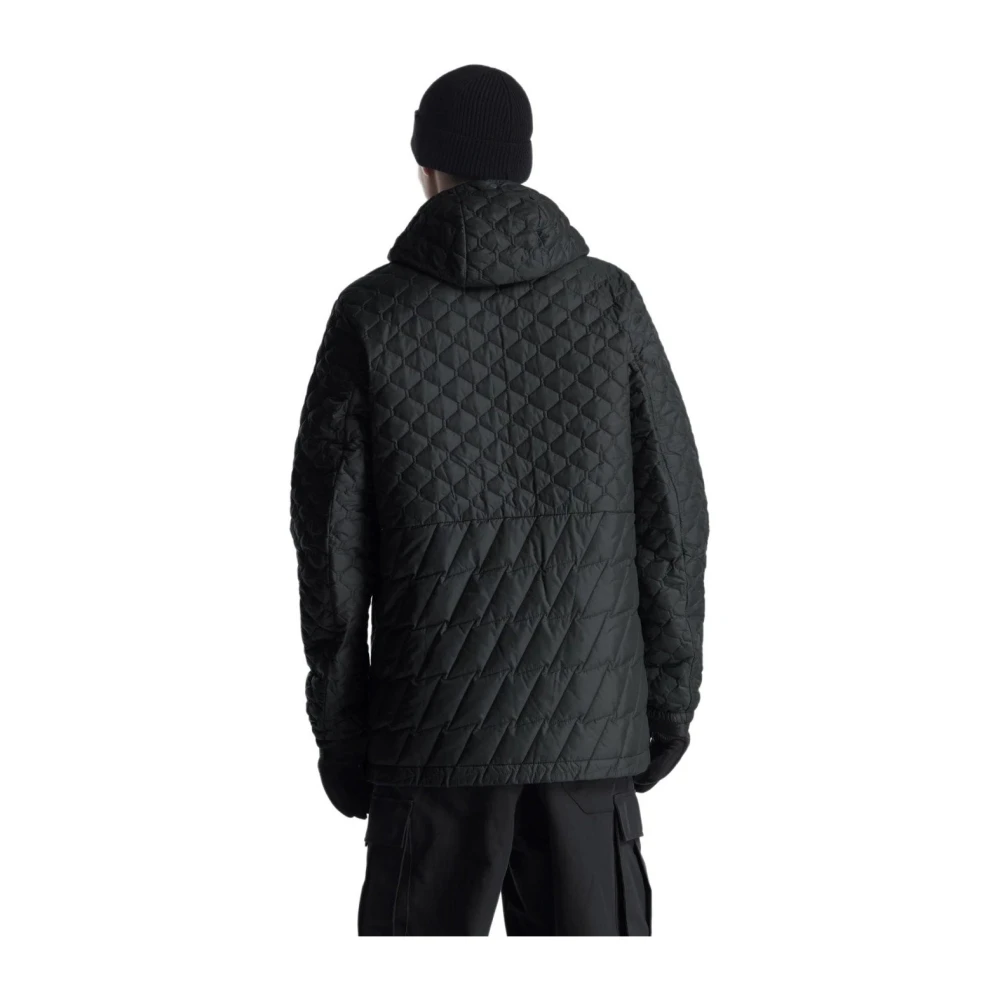 Krakatau Donkergrijze Parka met Afneembare Liner Gray Heren