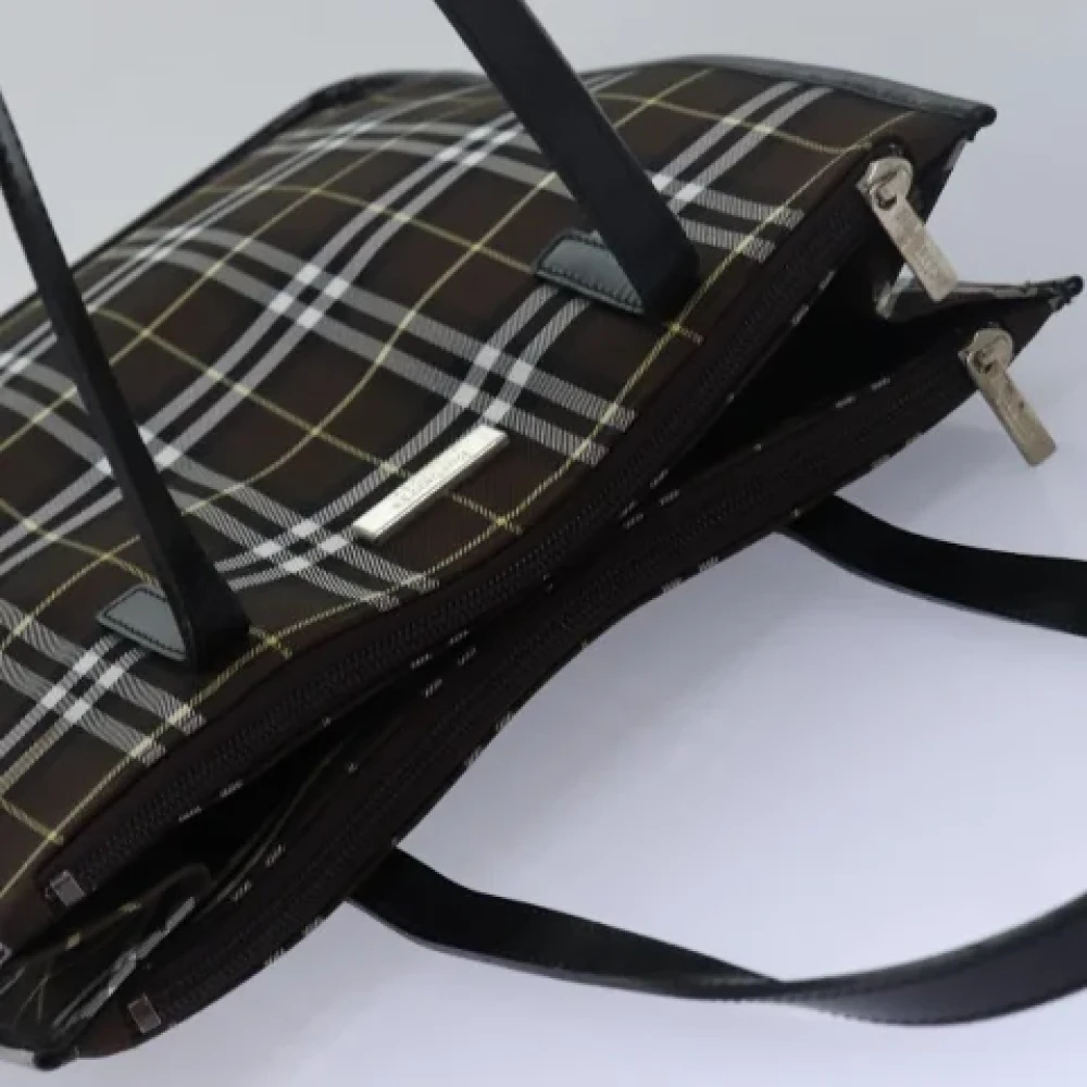 Burberry Vintage Pre-owned Nylon totes Brown Dames
