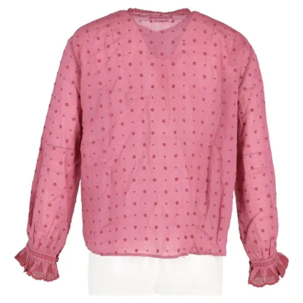 Isabel Marant Pre-owned Cotton tops Pink Dames