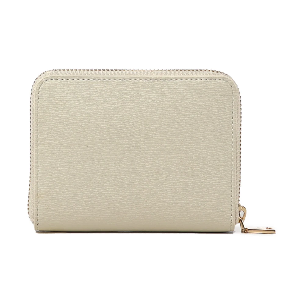Love Moschino Witte Portemonnee met Ritssluiting White Dames
