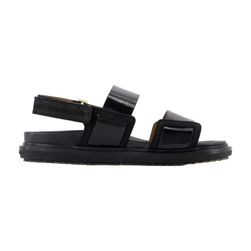 Marni Women's Black Fussbett Sandals