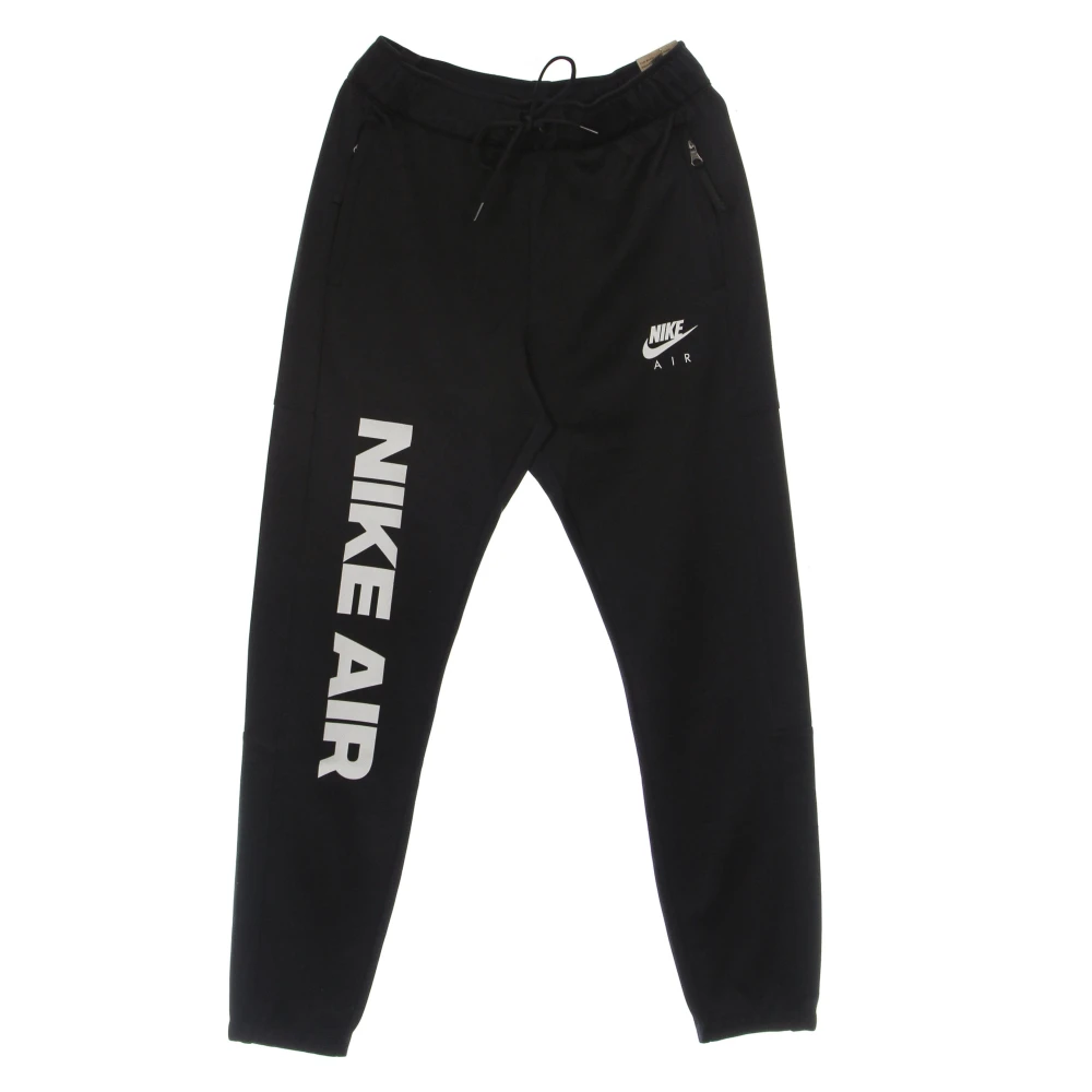 Nike Zwarte trainingsbroek elastische taille Black Heren