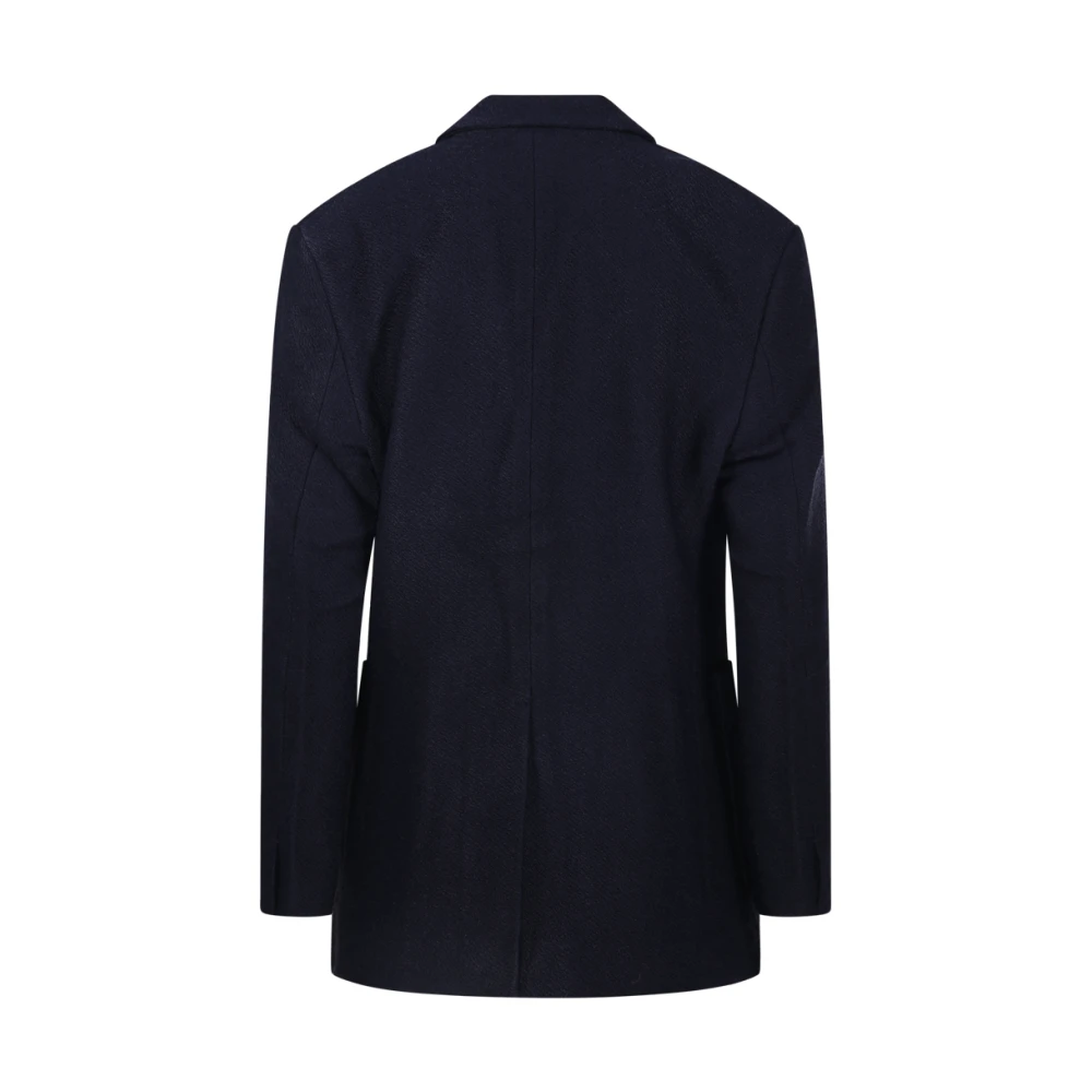 Jacquemus Donkerblauwe Herenjas Blue Dames