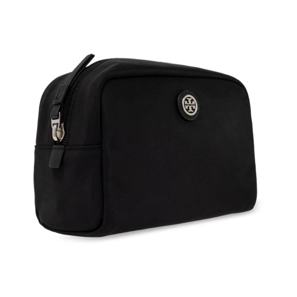 TORY BURCH Zwart accessoires met logoplaquette Black Dames