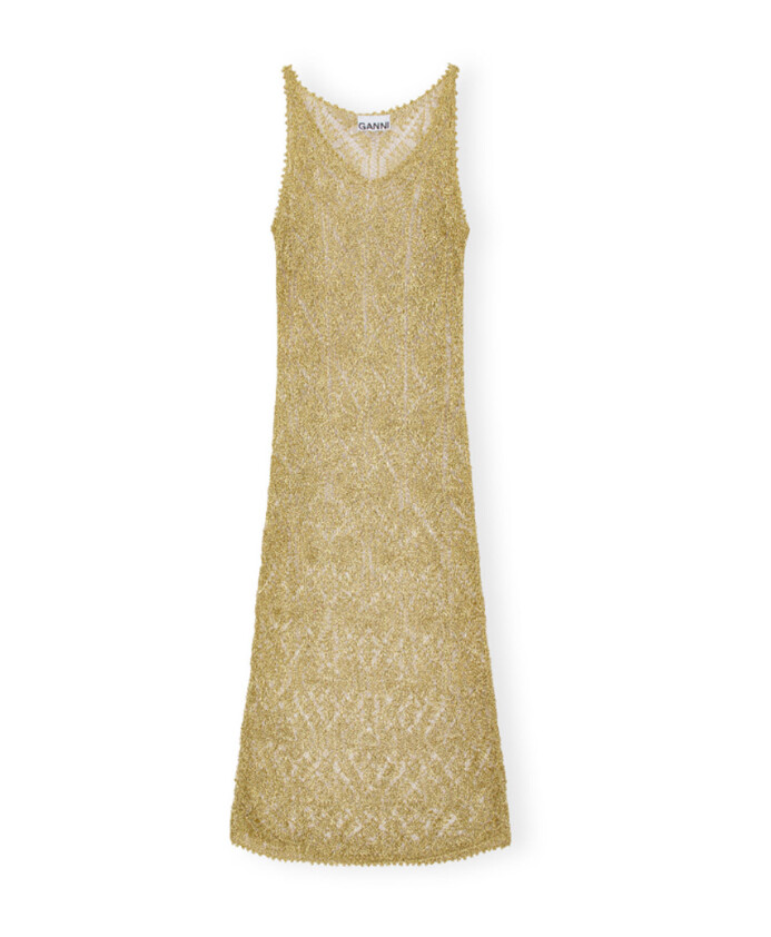 robe-midi-texturee-metallisee-a-col-v-profond