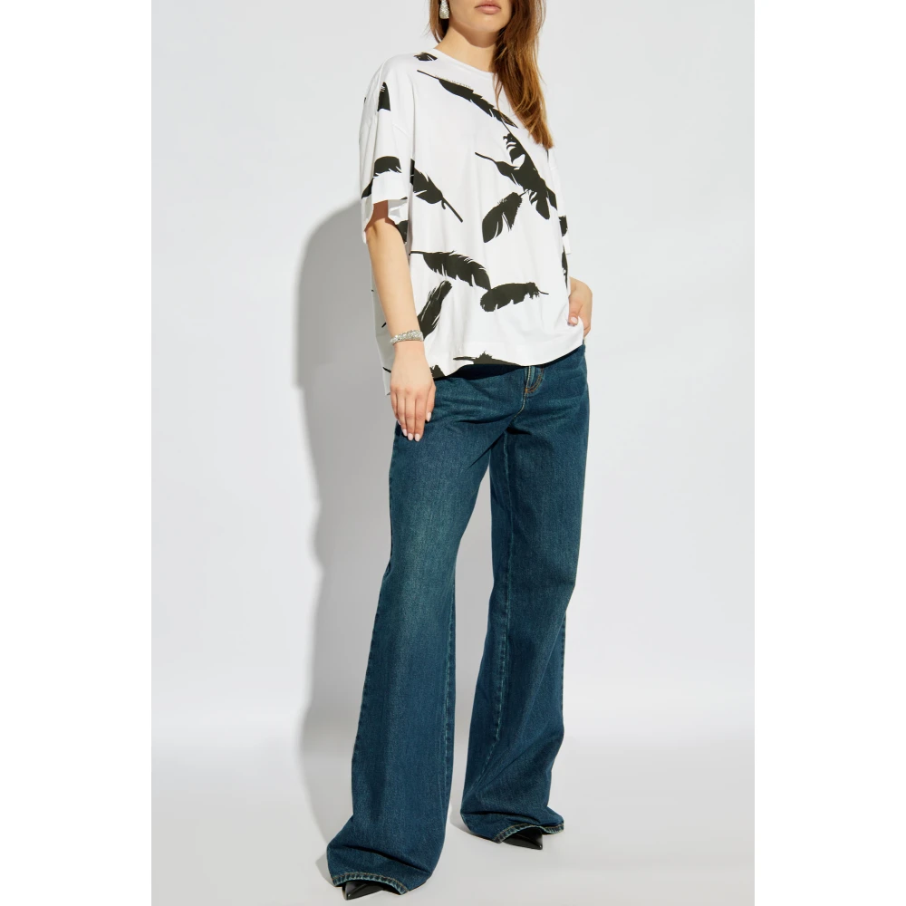 alexander mcqueen Wijde jeans Blue Dames