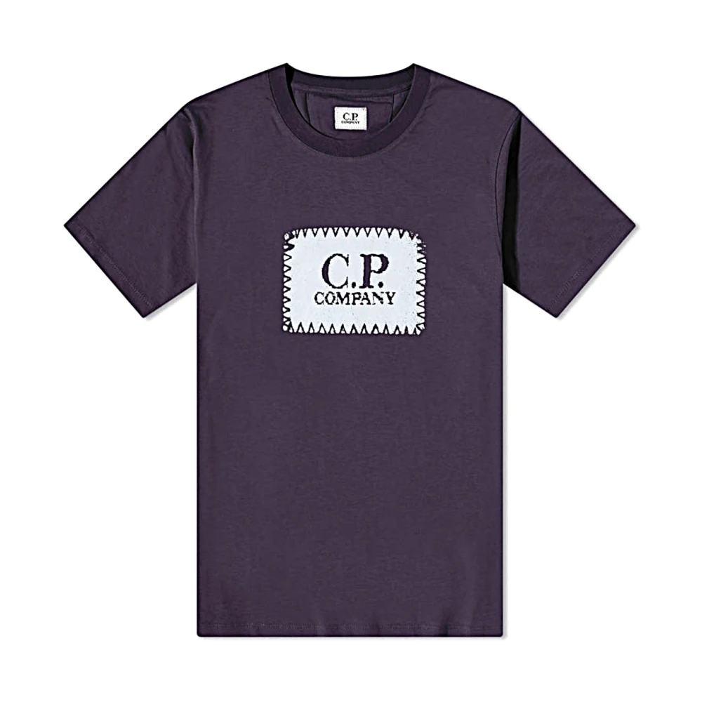 C.P. Company Casual Katoenen T-shirt Blue Heren