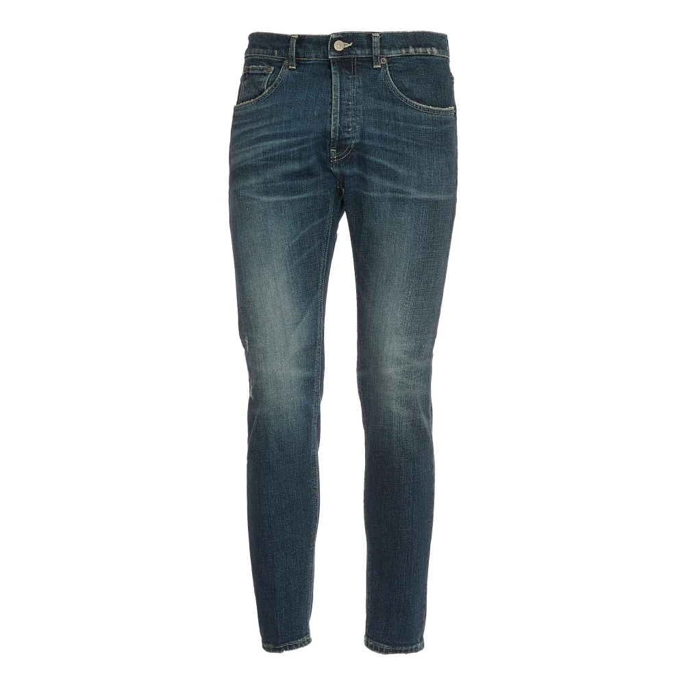 Dondup Skinny Fit Denim Jeans Blauw Blue Heren