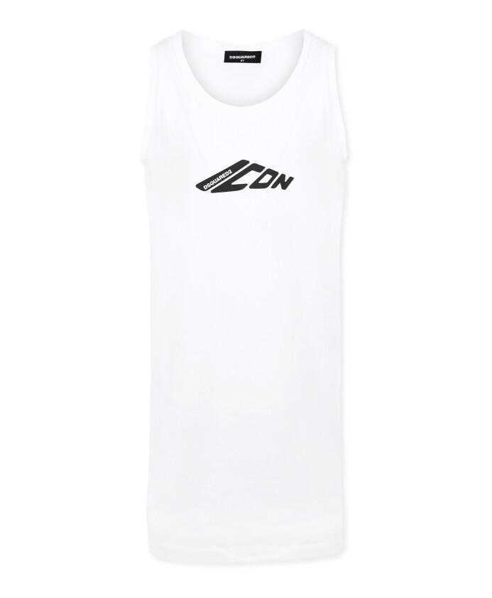 robe-blanche-decontractee-a-manches-courtes